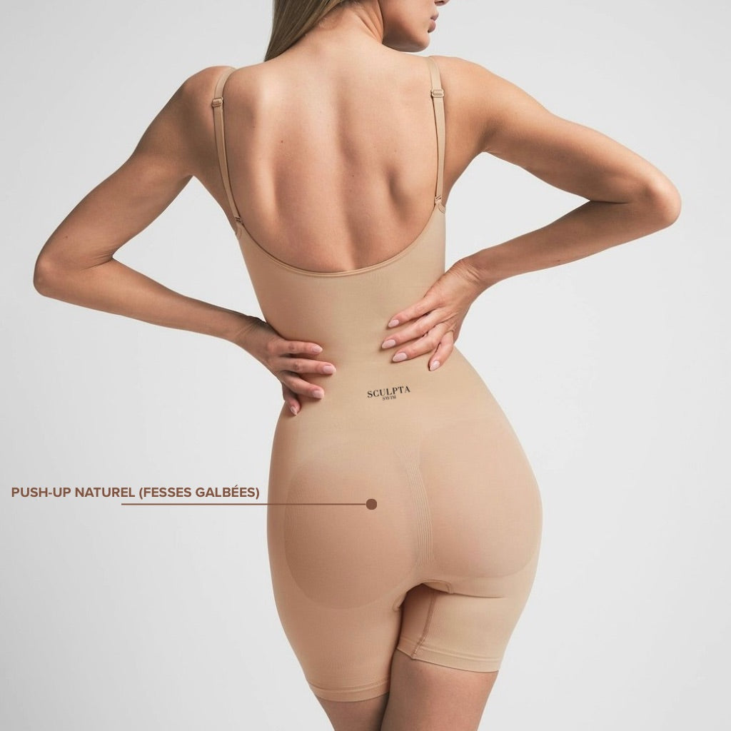 Body Sculptant Mi-Cuisse Sans Coutures (Seamless Sculpt Mid Thigh Bodysuit)