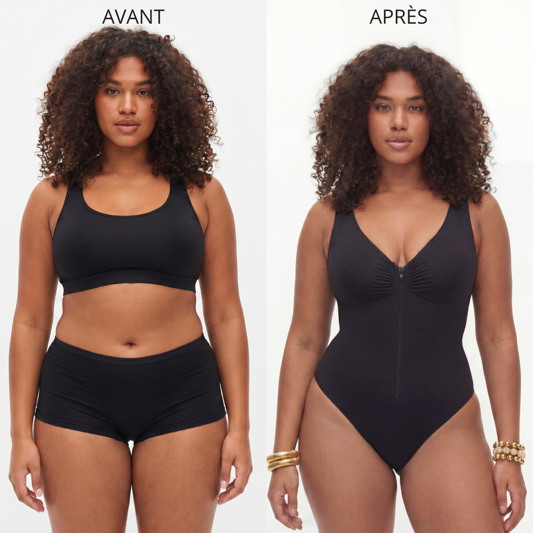 BODY ZIPPÉ ULTRA-SCULPTANT – EFFET IMMÉDIAT