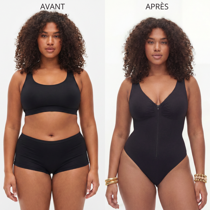 BODY ZIPPÉ ULTRA-SCULPTANT – EFFET IMMÉDIAT