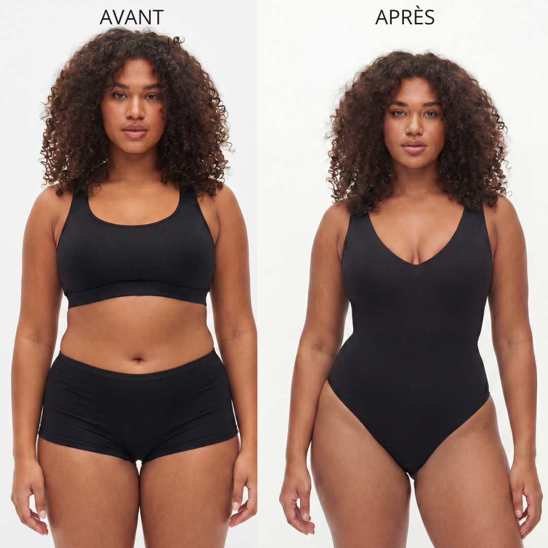 SCULPTA PLUNGE – BODY DÉCOLLETÉ V EFFET SABLIER