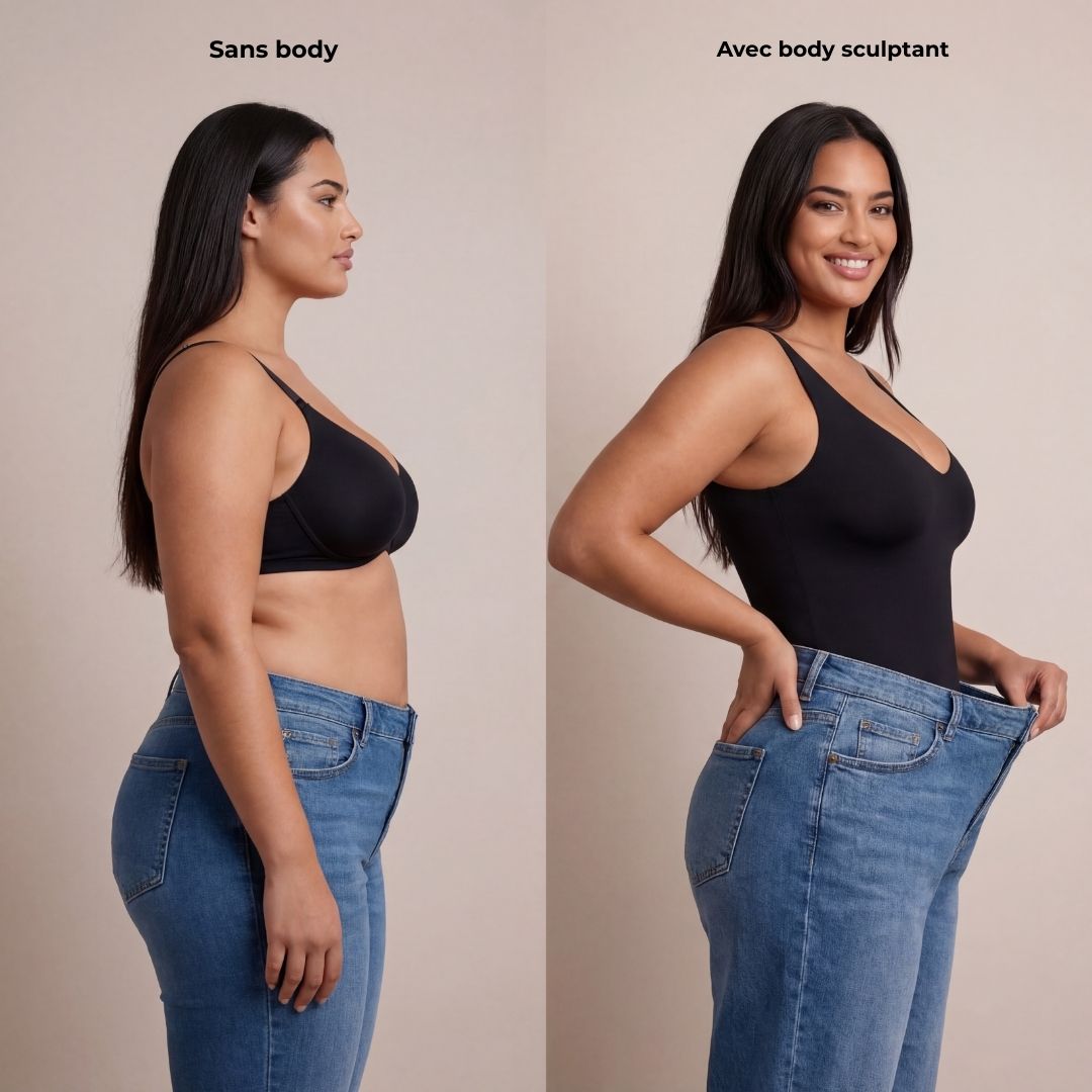 BODY ZIPPÉ ULTRA-SCULPTANT – EFFET IMMÉDIAT
