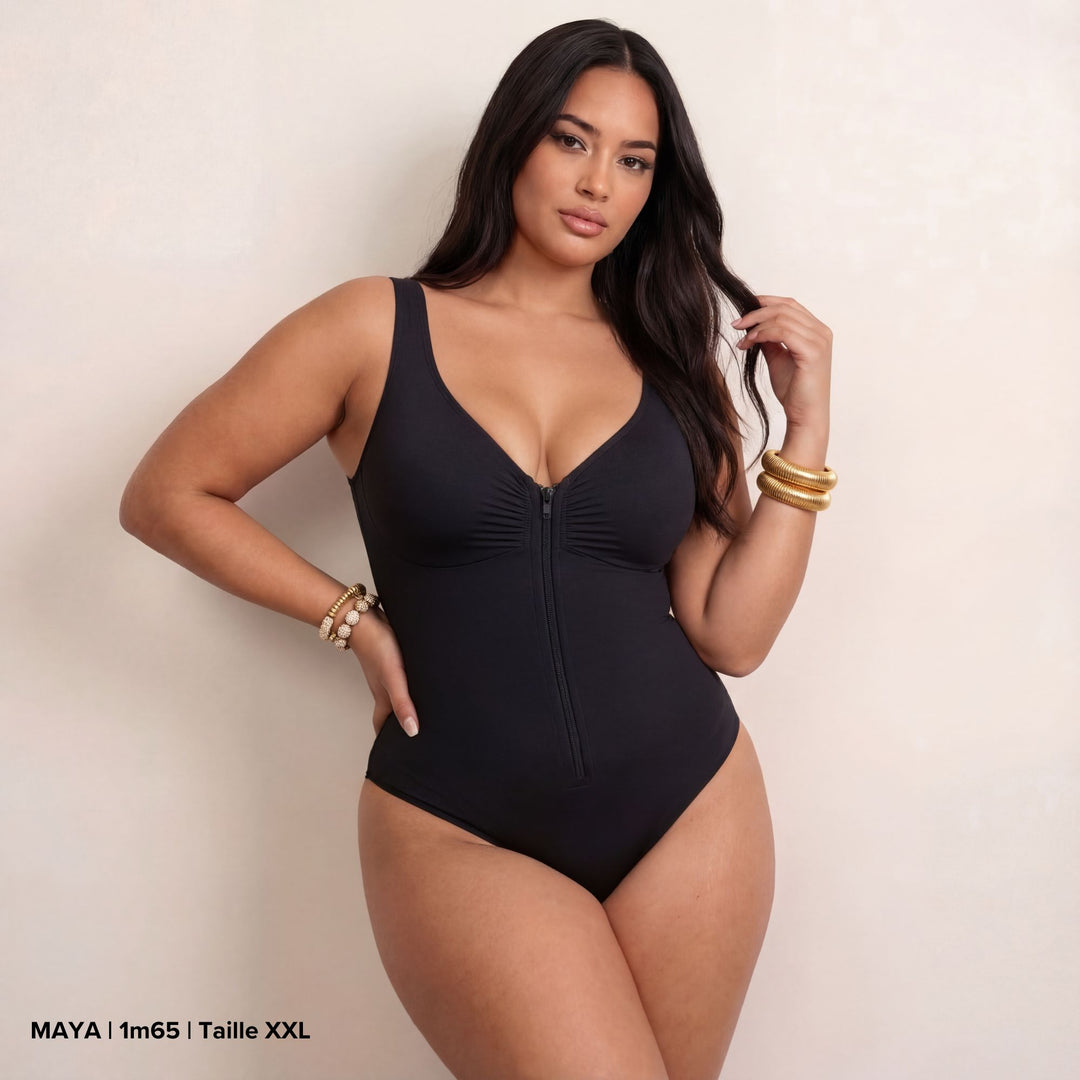 BODY ZIPPÉ ULTRA-SCULPTANT – EFFET IMMÉDIAT