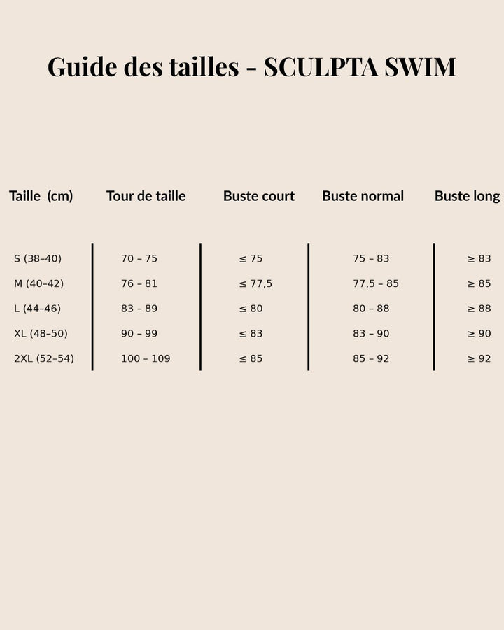SCULPTA ZIP - Maillot de bain gainant push-up avec zip.