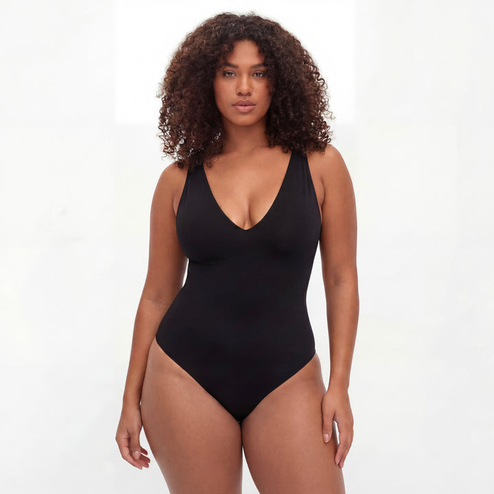 SCULPTA PLUNGE – MAILLOT À LACETS EFFET SABLIER